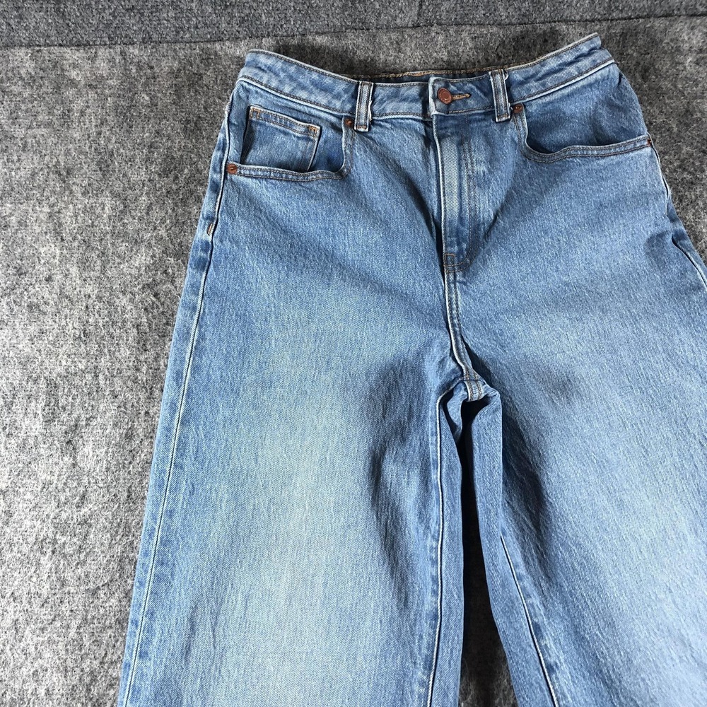PINK Victoria's Secret High Rise Wide Leg Jeans Womens 6 Denim - Picture 2 of 16
